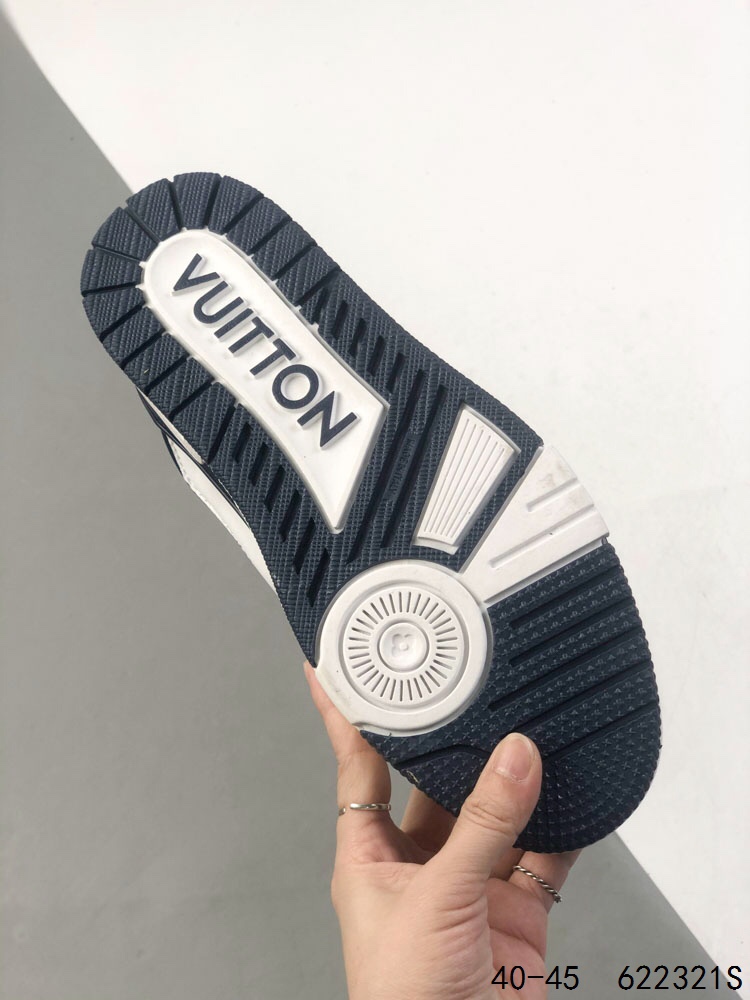 Louis Vuitton Trail Sneakers - Low Top, White Leather, Athletic Shoes 6 i1746971656 9359 4
