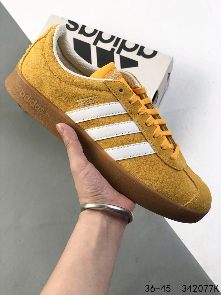 Adidas VL Court Classic Shoes - Light Blue Suede Sneakers for Casual Wear 7 i1746983188 346 5