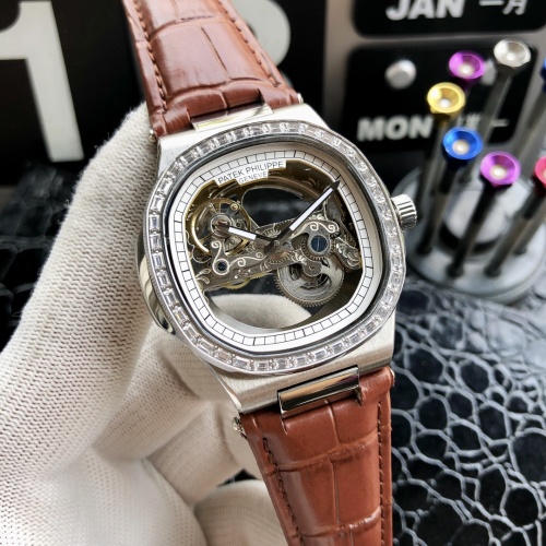 Patek Philippe Nautilus Luxury Men's Watch - Skeleton Mechanical Movement 1 Patek Philippe Nautilus Luxury Men's Watch - Skeleton Mechanical Movement
