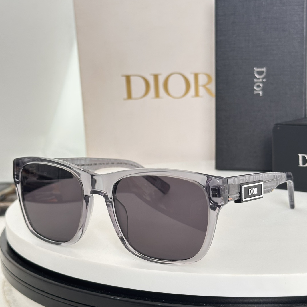  ‼️新品 🔥迪奥板材字母太阳眼镜 Dior B23 S2F 时尚CD高级方形潮款墨镜🕶 男女款 素颜百