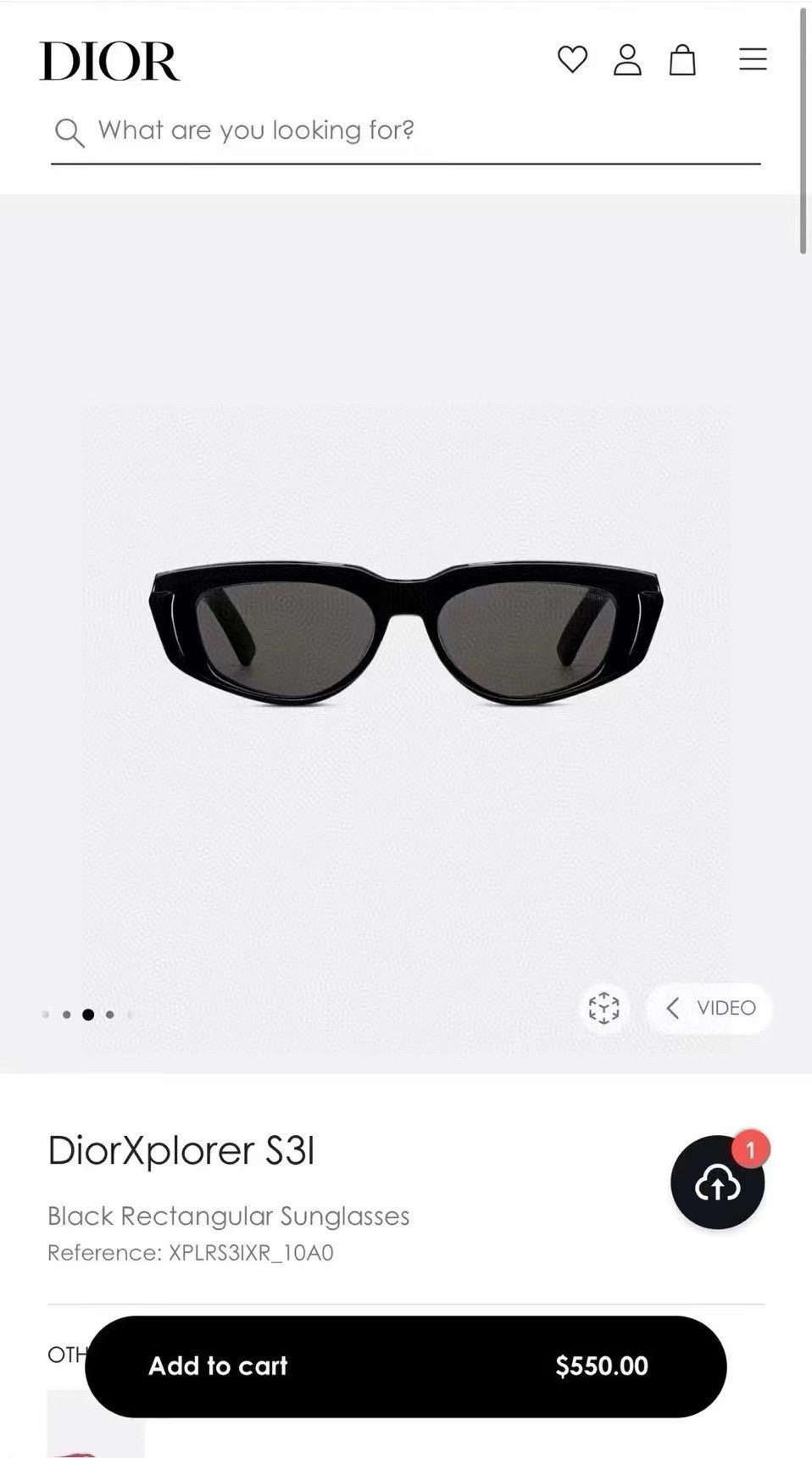 ‼️ 官网图 DIOR
MODEL：CDIOR S3I
SIZE：53口19-145