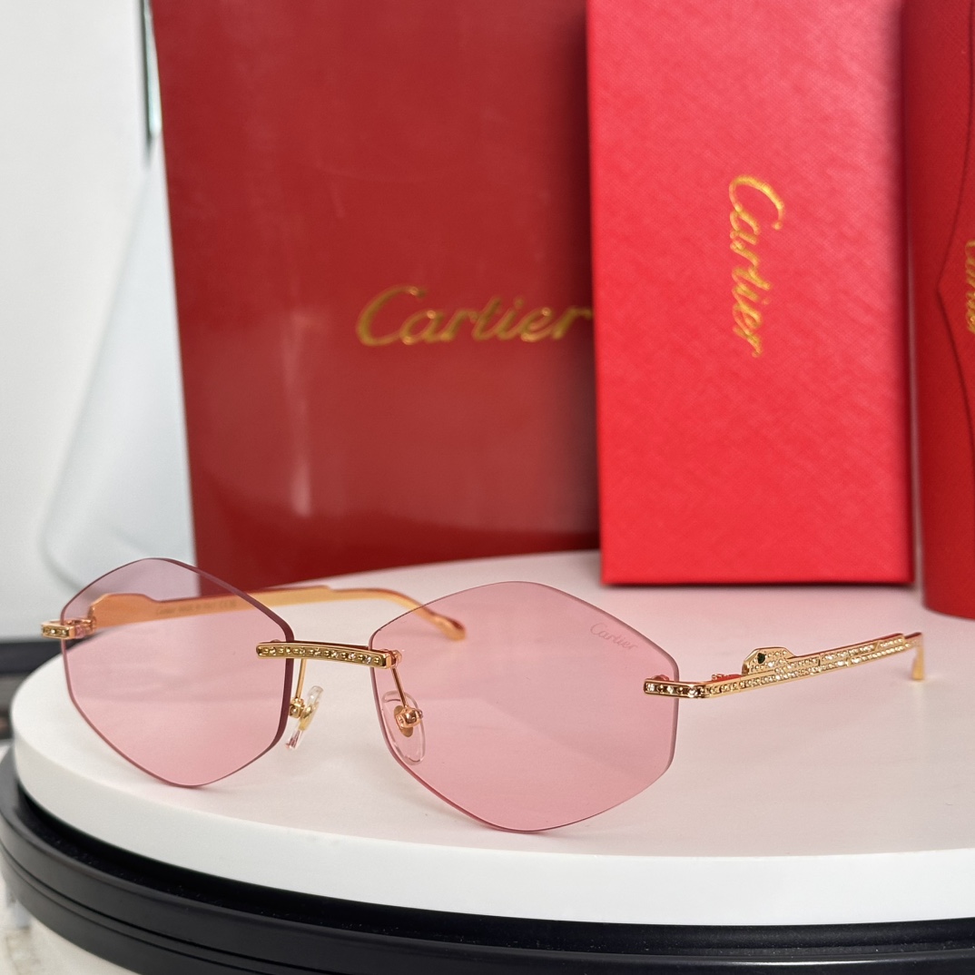  ‼️Cartier
MOD：CT0487S
Size：61口18-140
❤️❤️❤️