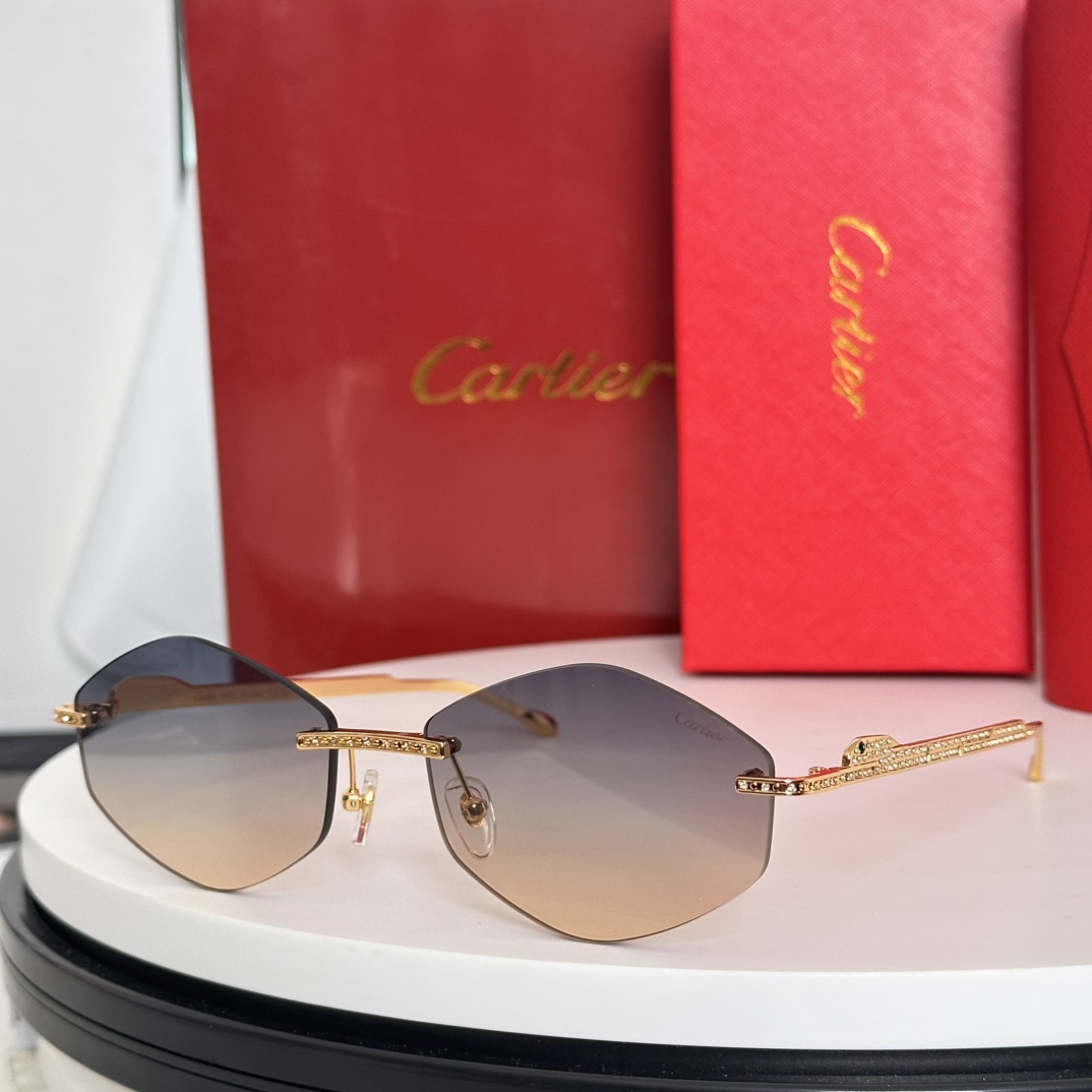  ‼️Cartier
MOD：CT0487S
Size：61口18-140
❤️❤️❤️