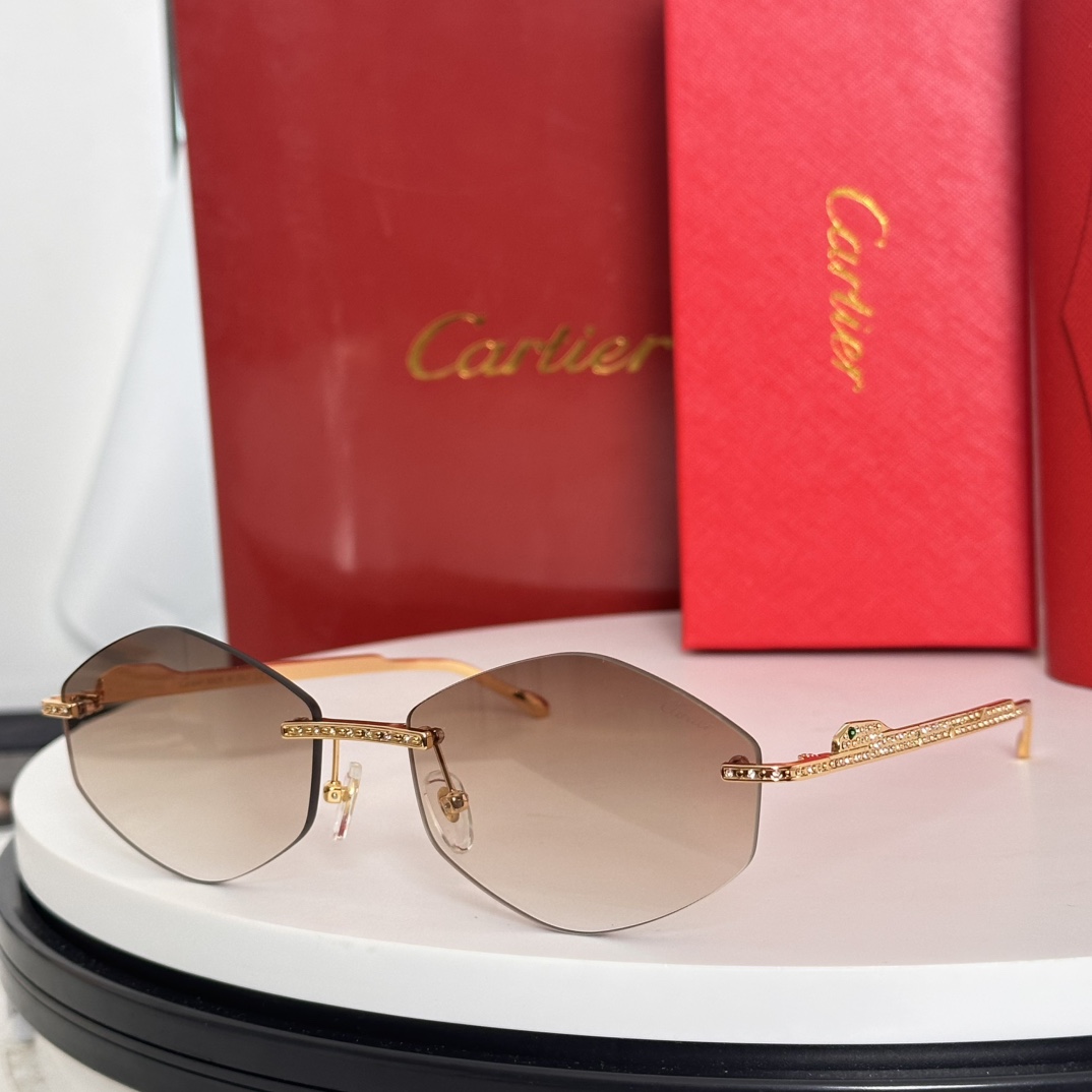 ‼️Cartier
MOD：CT0487S
Size：61口18-140
❤️❤️❤️