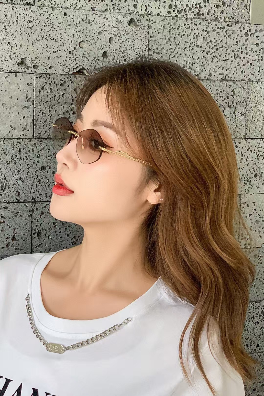  ‼️ 模特图 Cartier
MOD：CT0487S
Size：61口18-140
❤️❤️❤️