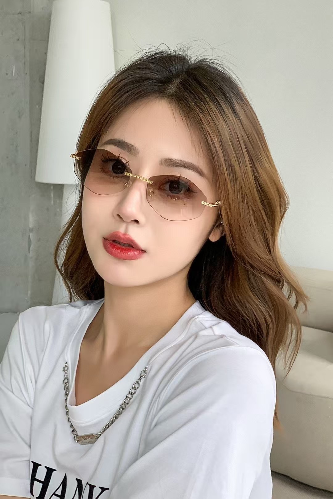  ‼️ 模特图 Cartier
MOD：CT0487S
Size：61口18-140
❤️❤️❤️