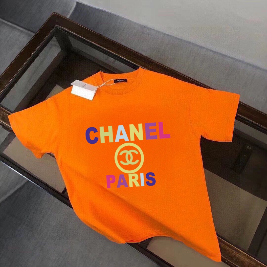 Chanel 品牌【CHANEL香奈儿 】(胖子福音) 男士休闲短袖T恤 2025春夏新品