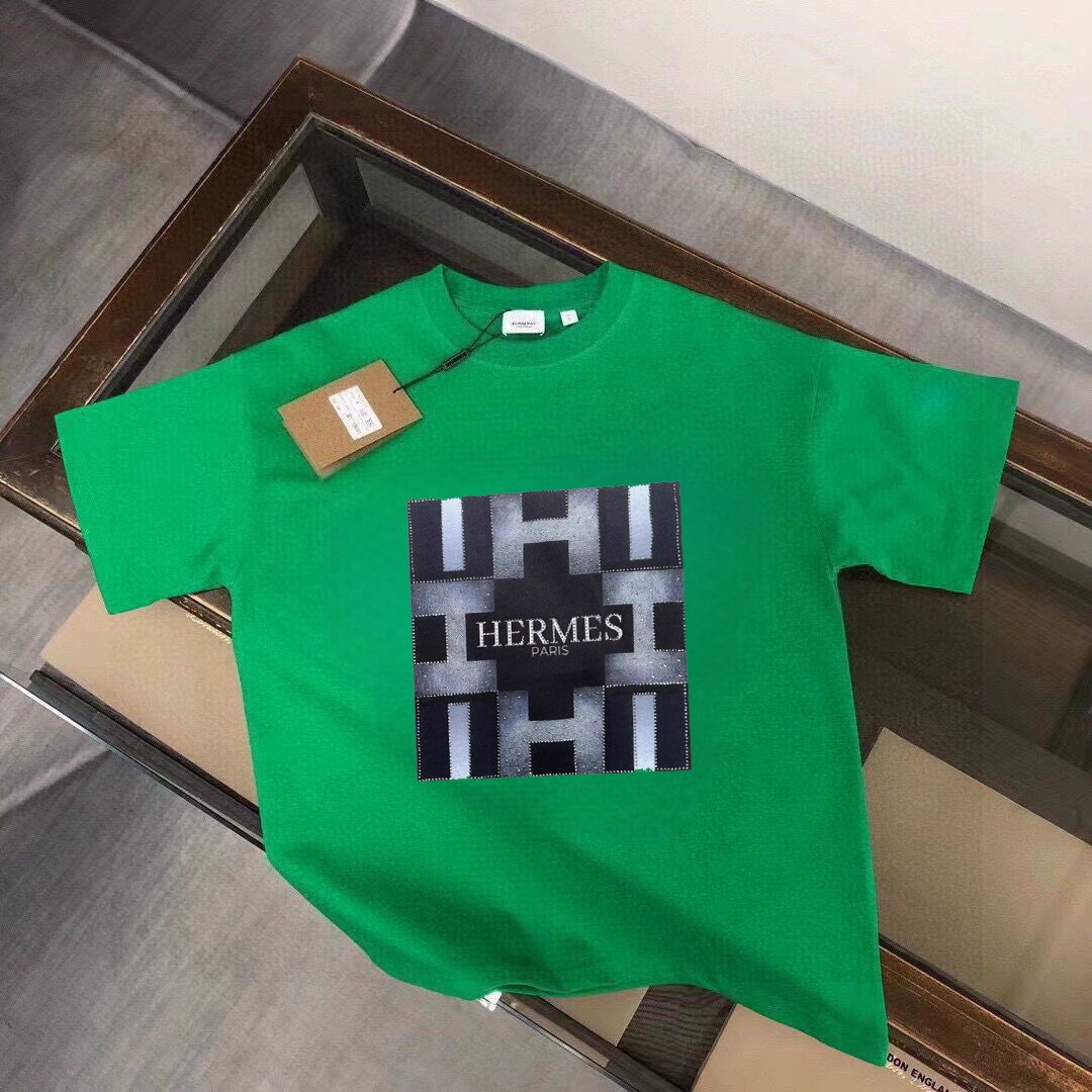 Hermès 品牌【HERMES 爱马仕】(胖子福音) 男士休闲短袖T恤 2025春夏新品