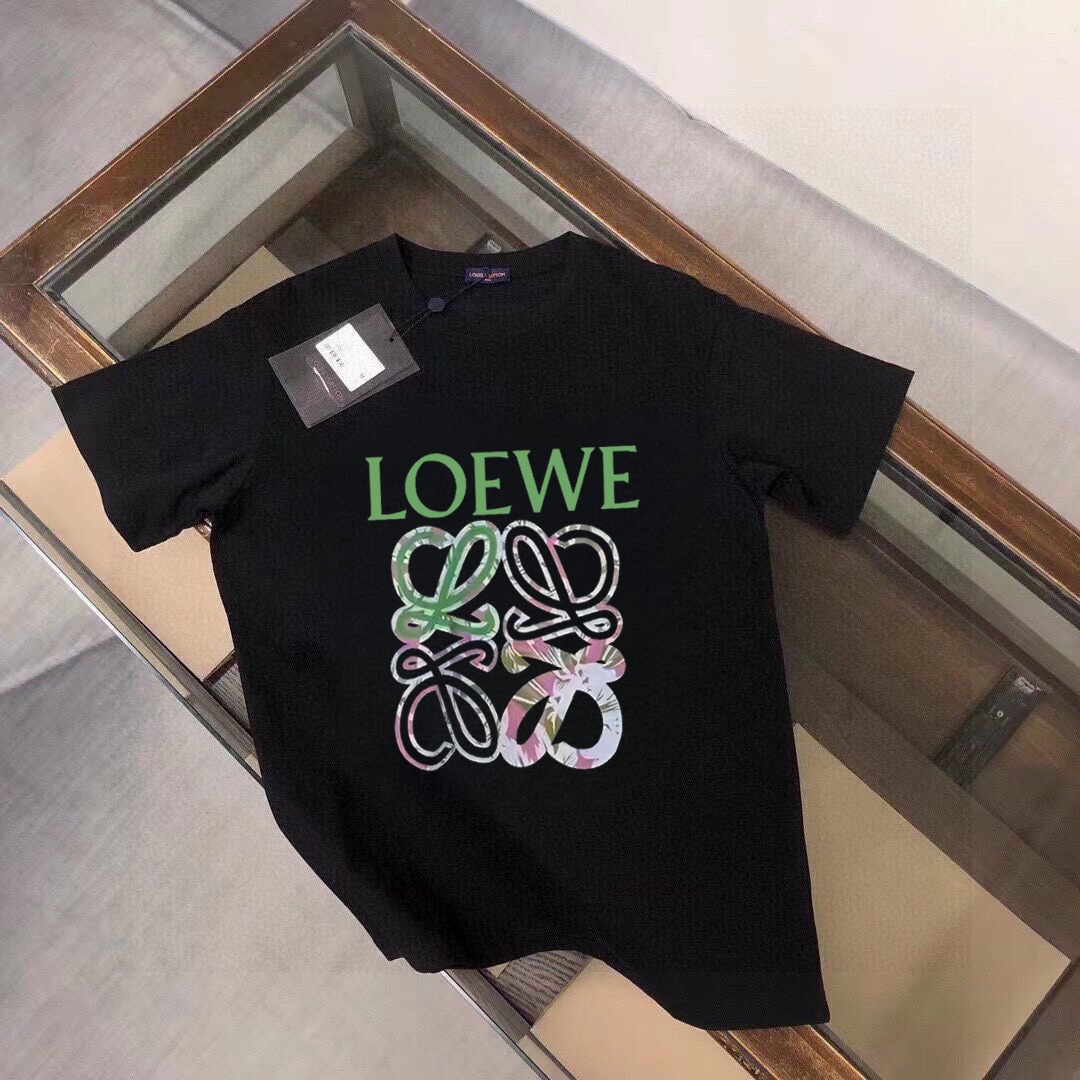 Loewe 品牌【LOEWE 罗意威】(胖子福音) 男士休闲短袖T恤 2025春夏新品