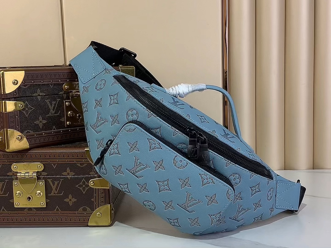 【Rush Bumbag 腰包】M47058 黑色 m14784 深蓝色 m14782 浅蓝色 视...