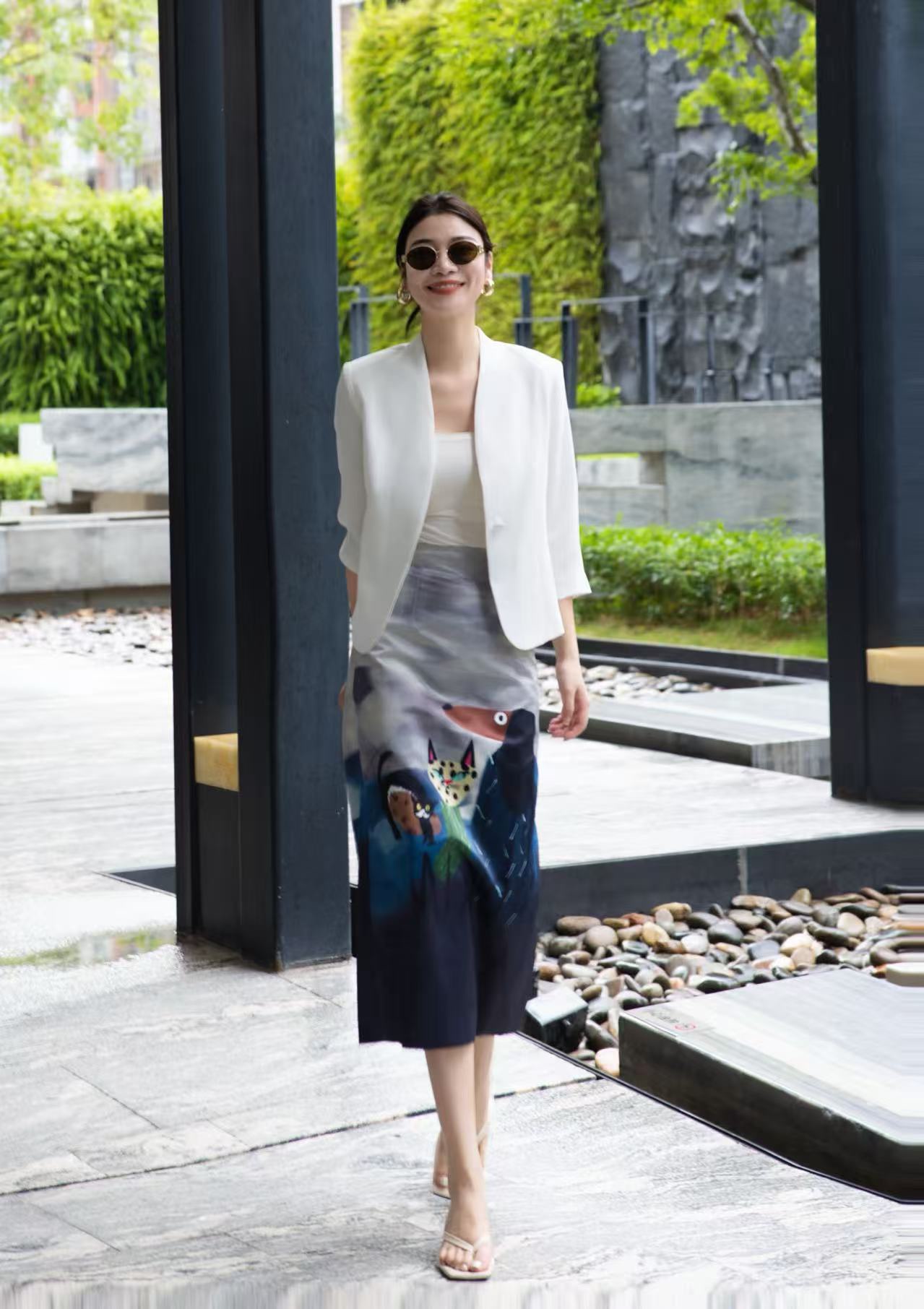 High-Quality Women’s Clothes with Dynamite Accelerants and Printed Half-Skirts: Fashion Trend in 2-Colour Code Sizes. - 图片 4
