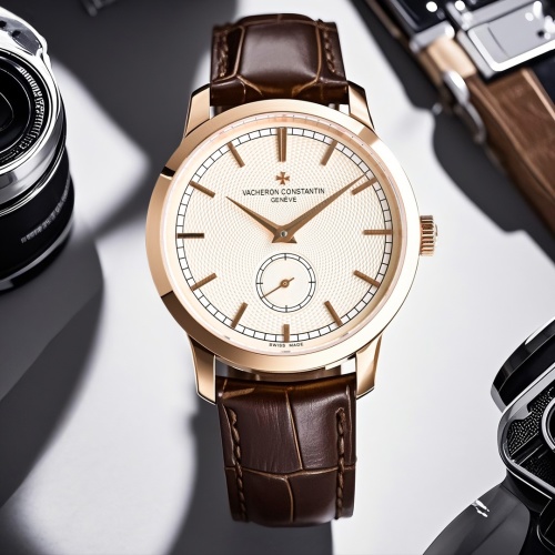 Vacheron Constantin Patrimony Series Men's Watch, Automatic Movement, Leather Strap 1 Vacheron Constantin Patrimony Series Men's Watch, Automatic Movement, Leather Strap