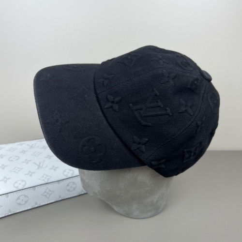 Louis Vuitton Baseball Cap in Black Monogram Canvas - Stylish & Comfortable 1 Louis Vuitton Baseball Cap in Black Monogram Canvas - Stylish & Comfortable
