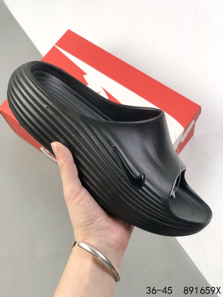 Nike ReactX Rejuven8 Black Sandals - Comfort & Durability 2 i1747087141 2856 0
