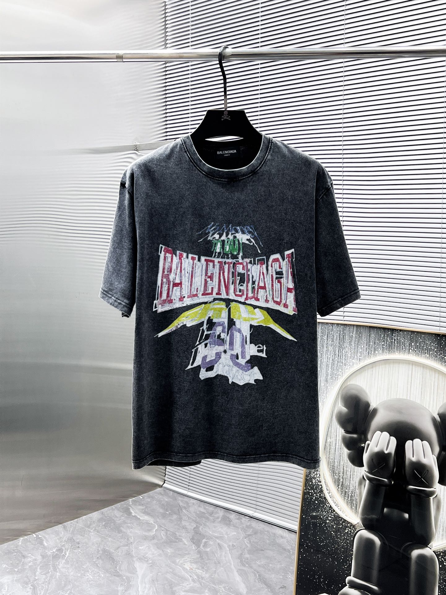 巴黎世家  2025ss新款 半袖 体恤 短袖 圆领 T恤，高端版本！...