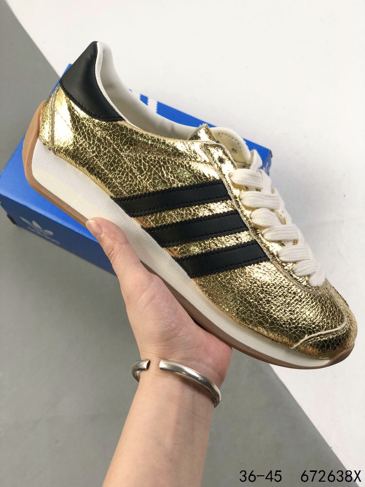 Adidas Originals Country OG Golden Leather Sneakers Retro Running Shoes 2 i1747130567 3045 0