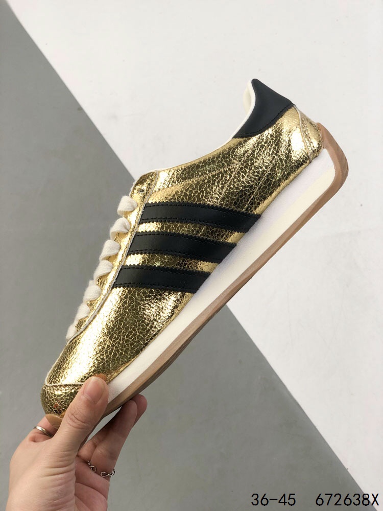 Adidas Originals Country OG Golden Leather Sneakers Retro Running Shoes 4 i1747130567 4578 2
