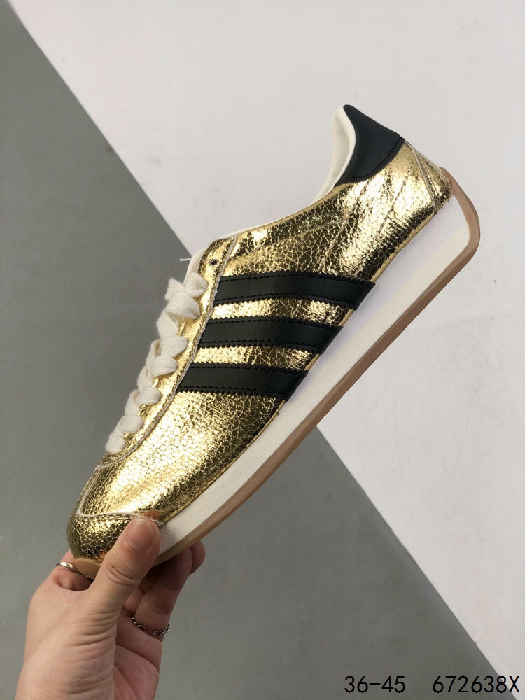 Adidas Originals Country OG Golden Leather Sneakers Retro Running Shoes 7 i1747130567 664 5