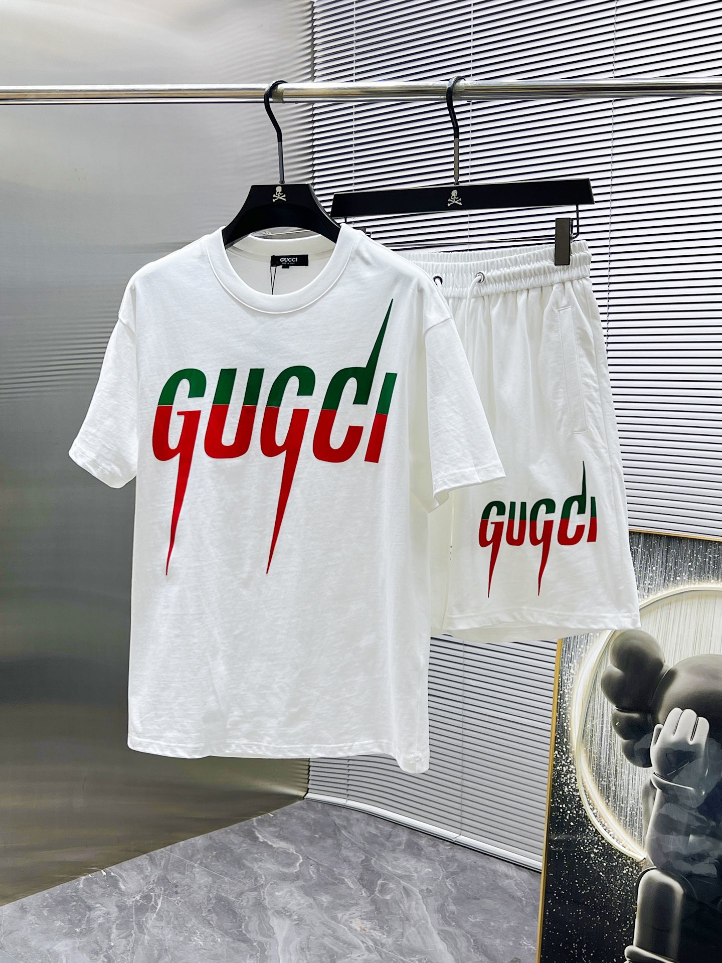 Gucci 2025SS Short Sleeve Shorts Set - High-End, Breathable, and Comfortable