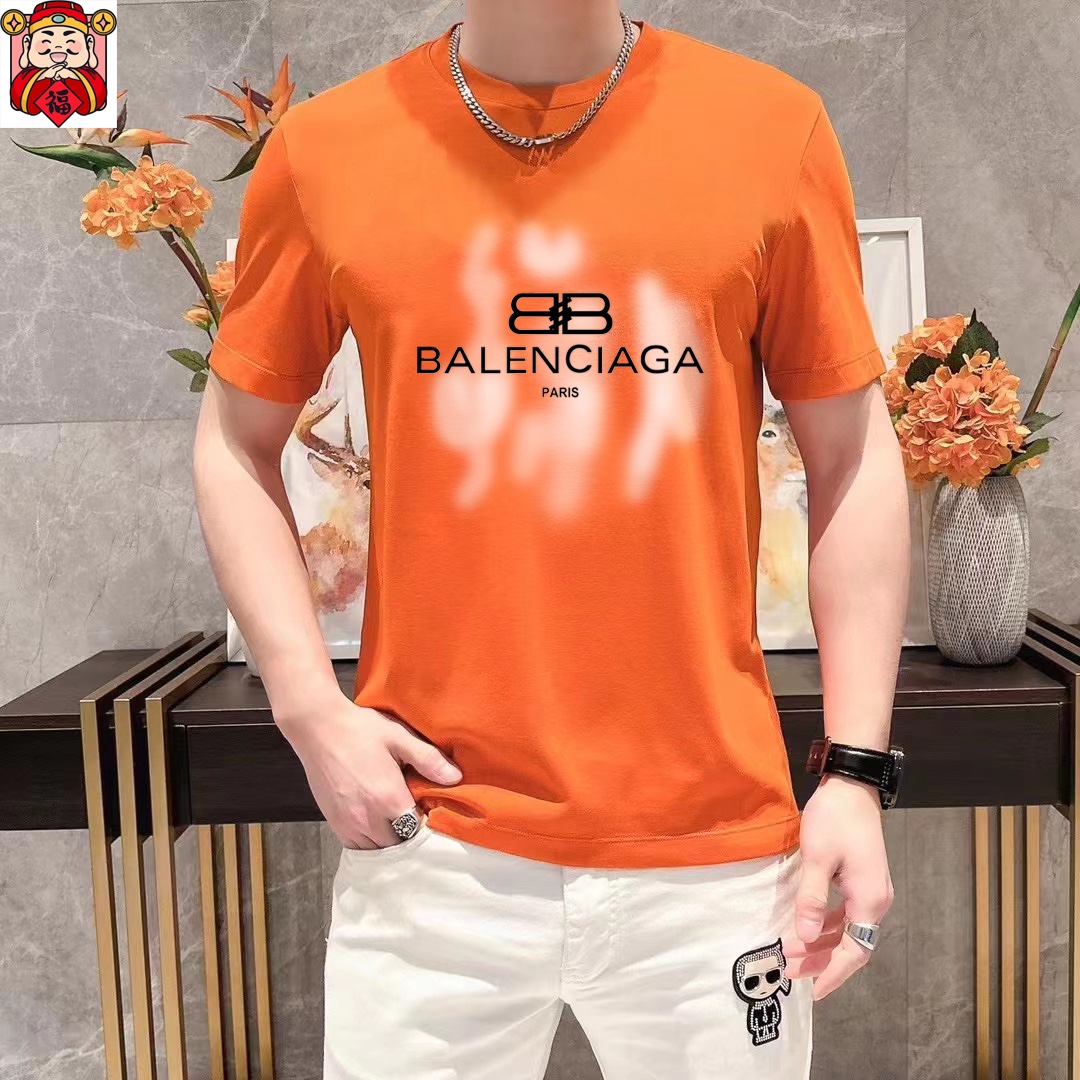 Balenciaga 品牌【BALENCIAGA 巴黎世家】(胖子福音) 男士休闲短袖T恤