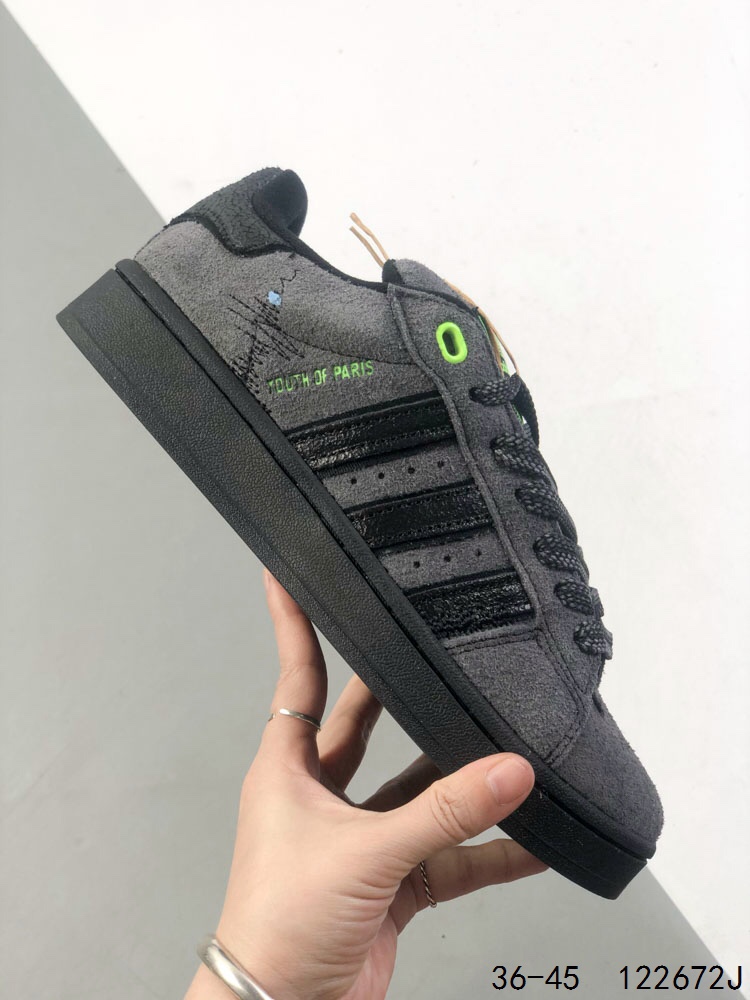 Adidas Campus 00s Youth Of Paris Grey Suede Low-Top Sneakers 5 i1747155699 3649 3