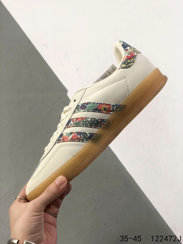 Adidas Gazelle Indoor Low-Top Sneakers - Floral Accents, Cushioned Comfort 4 i1747155748 3063 2
