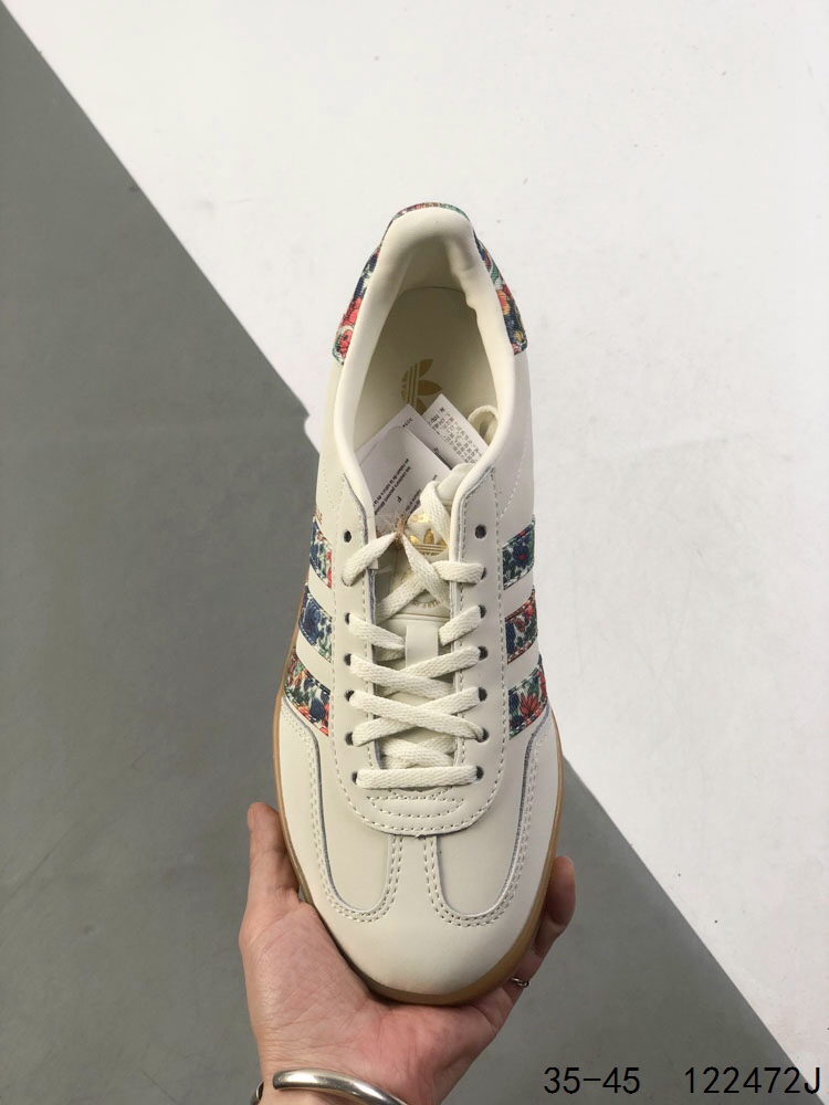 Adidas Gazelle Indoor Low-Top Sneakers - Floral Accents, Cushioned Comfort 8 i1747155748 5554 6