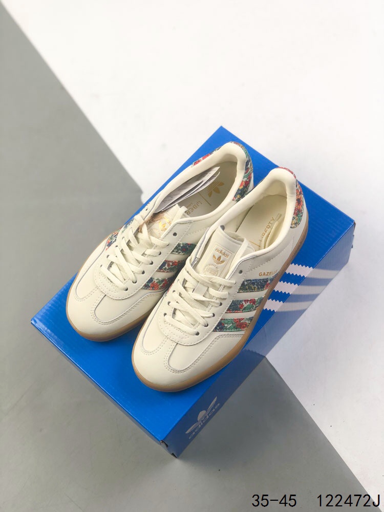 Adidas Gazelle Indoor Low-Top Sneakers - Floral Accents, Cushioned Comfort 3 i1747155748 5718 1