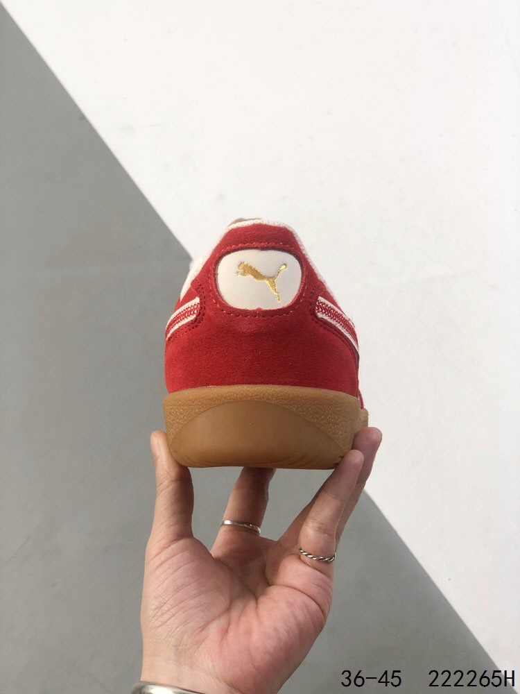 Puma Palermo OG Retro Sneakers - Red Suede Classic Shoes, Unisex Design 10 i1747155957 2138 8