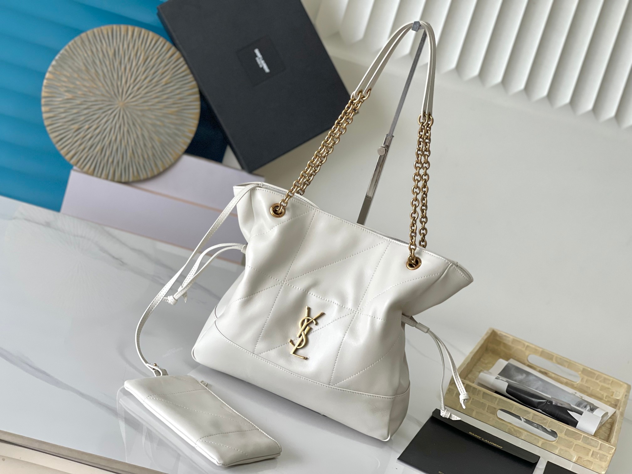 YSL Jamie 4.3 羊皮 腋下包 托特包