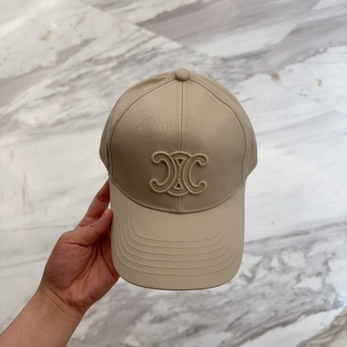 Celine Triomphe Embroidery Baseball Cap, Adjustable Strapback Hat 1 Celine Triomphe Embroidery Baseball Cap, Adjustable Strapback Hat