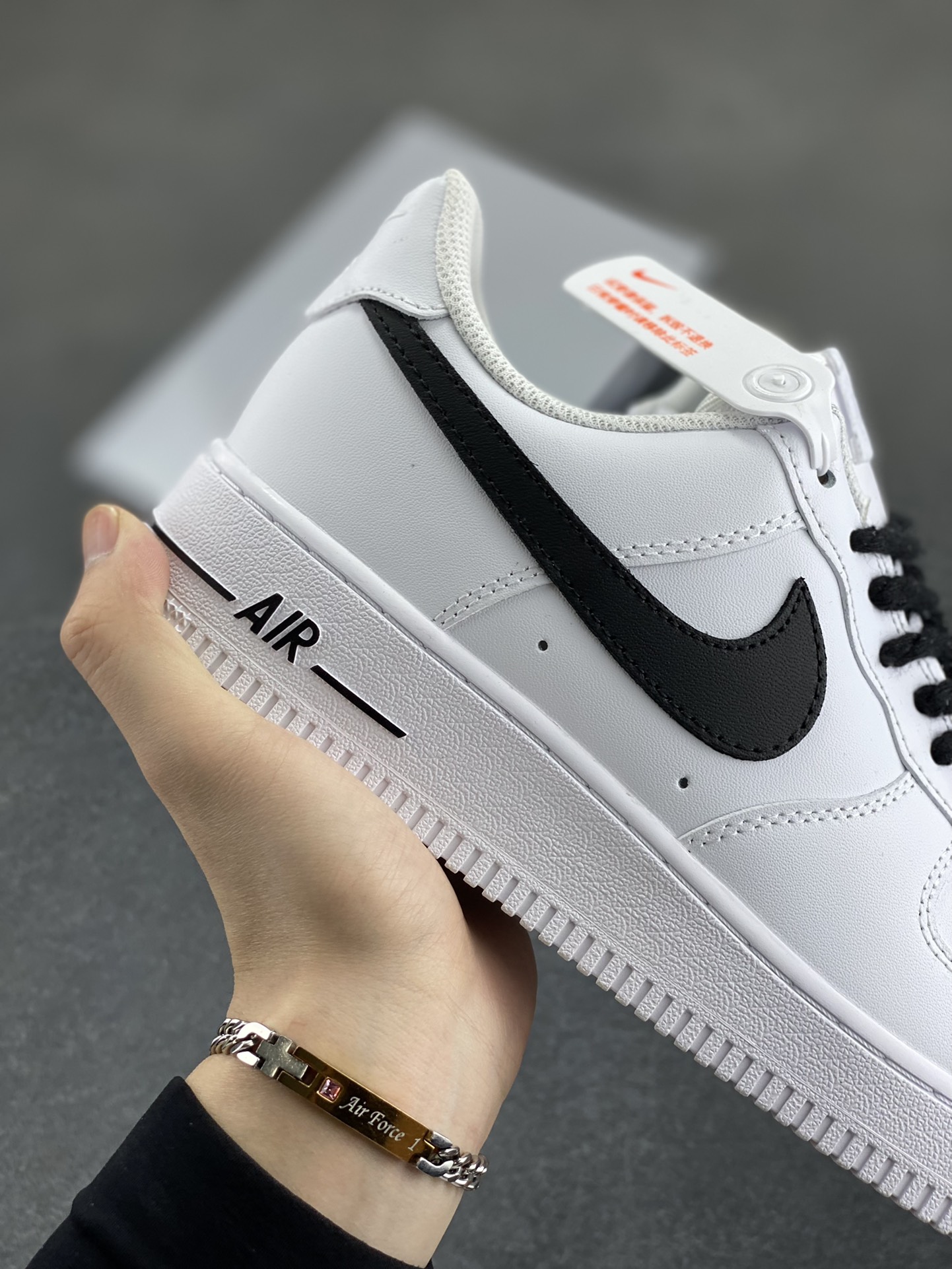 图片[6]-Nike Air Force 1 Low’07 白黑麻绳 空军一号低帮休闲板鞋 定制皮料 定制鞋盒 配件齐全 原楦原纸板 纯正空军版型 内置全掌气垫 货号：ZH0316-072 尺码：36 36.5 37.5 38 38.5 39 40 40.5 41 42 42.5 43 44 44.5 45-选品中心