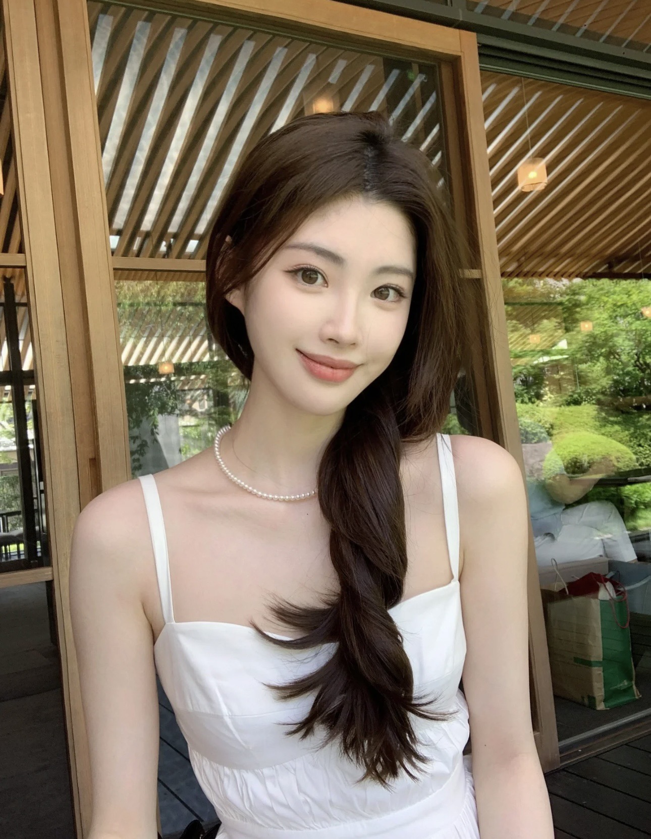 NO:634881,Cool white light color 4mm millet beads pearl necklace, each round light bulb light, without losing the gentleness and elegance of pearls, but also very cute and cute. It can be worn alone or stacked for daily wear. Customized pearls (not real pearls) S925 silver ingot buckle, length 40, 45cm, necklace, Cartier high-end jewelry19860909清冷白光色系4mm小米珠珍珠项链 颗颗正圆灯泡光 即不失珍珠的温柔优雅又很俏皮可爱 叠戴单戴都是百搭日常  定制珍珠（非真珠） S925银元宝扣 长度40、45cm,,necklace,卡迪亚高端饰品,Jewelry