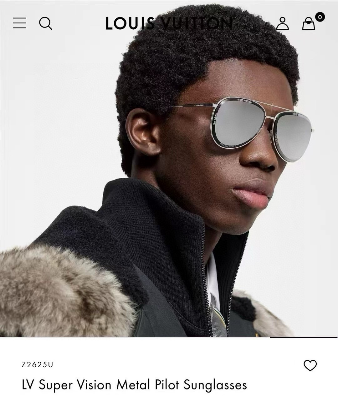  ‼️ 官网图 LOUIS VUITTON
MODEL：Z2649U～Z2607U～Z2636U～Z26