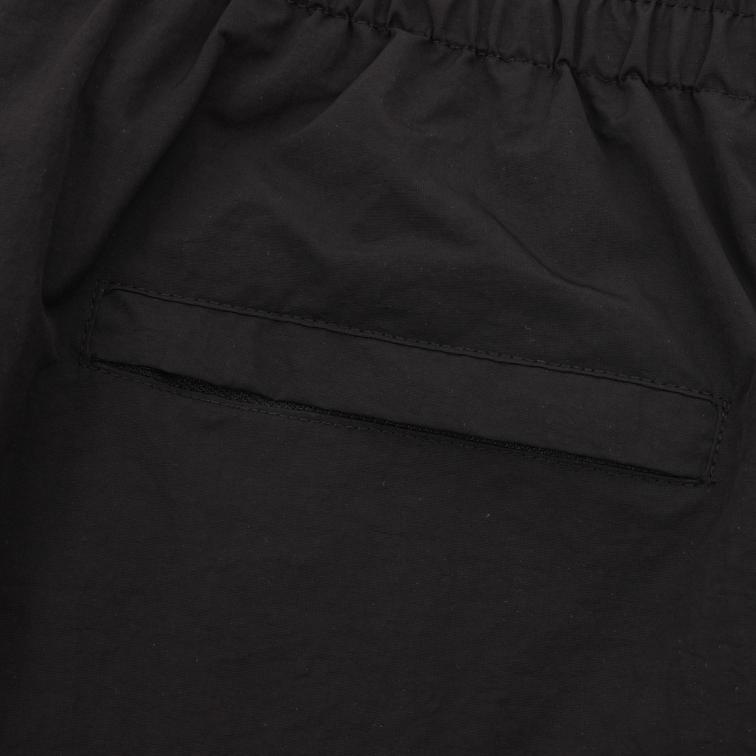BALENCIAGA/巴黎世家 3M字母小标刺绣短裤 黑色