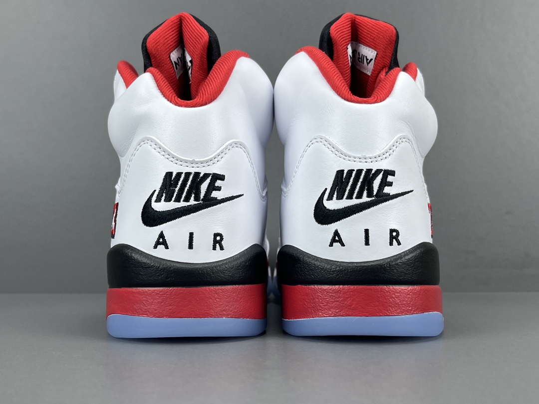 
【PK版 AJ5】Jordan Air Jordan 5 Retro Fire Red Black T