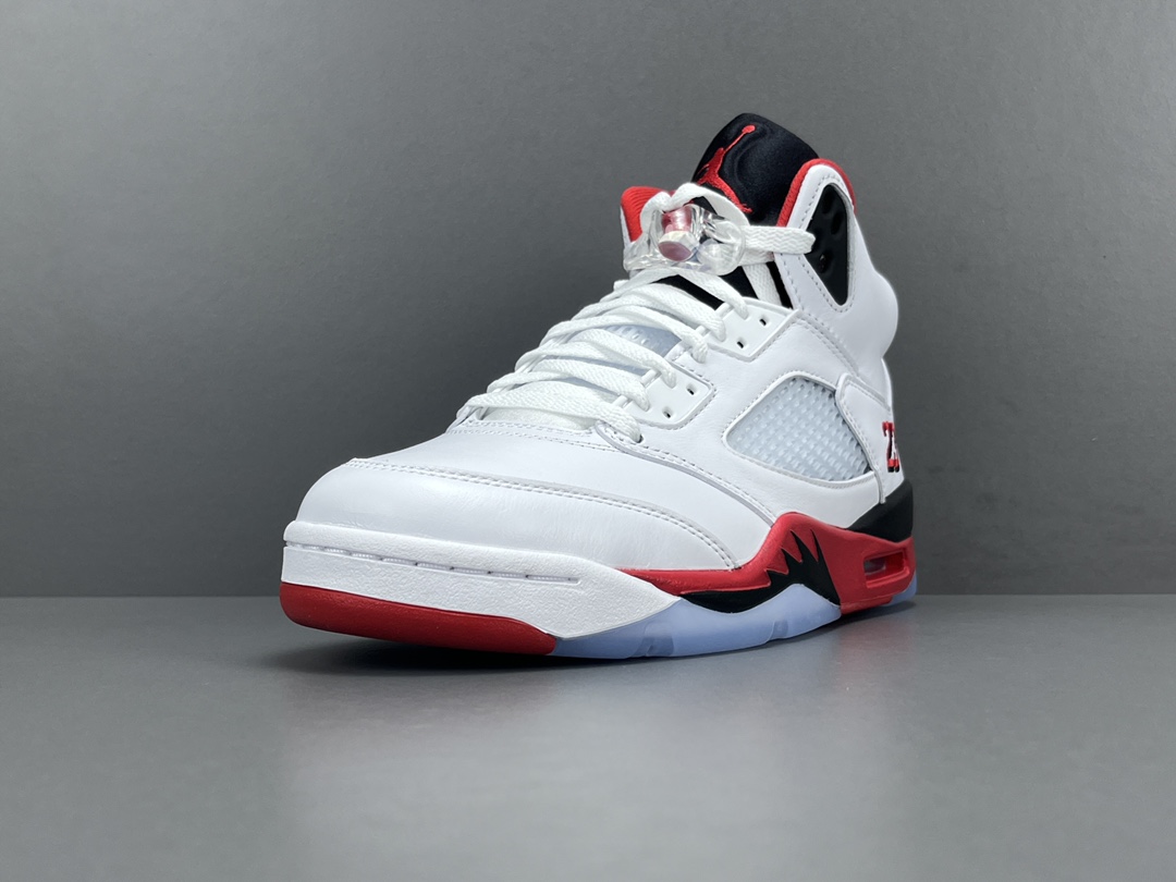 
【PK版 AJ5】Jordan Air Jordan 5 Retro Fire Red Black T