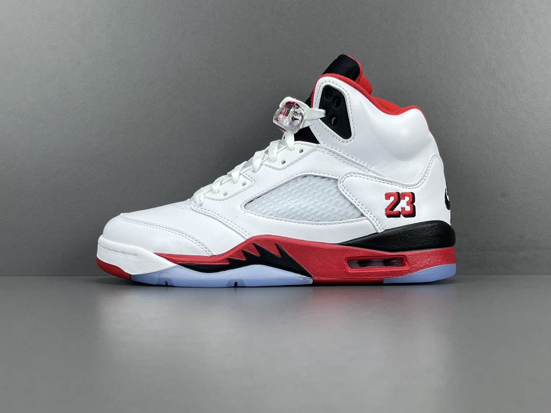 
【PK版 AJ5】Jordan Air Jordan 5 Retro Fire Red Black T