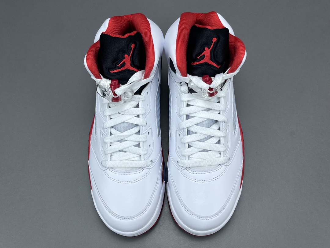 
【PK版 AJ5】Jordan Air Jordan 5 Retro Fire Red Black T