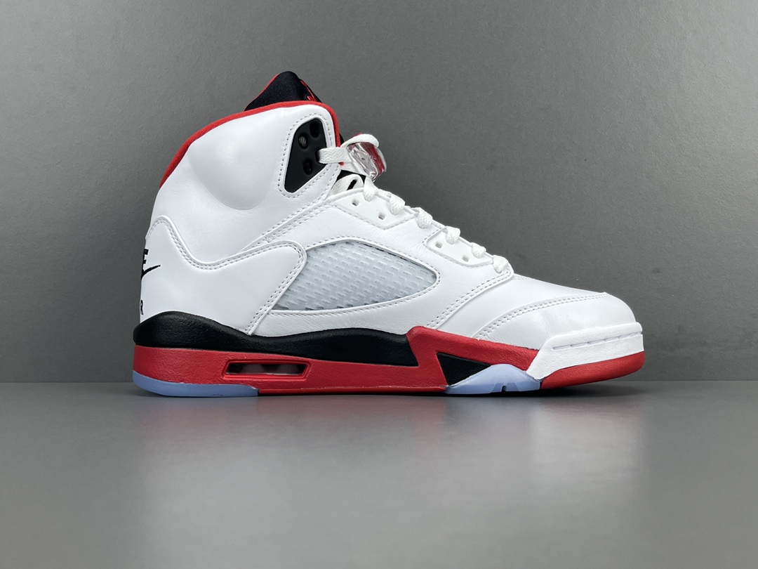 
【PK版 AJ5】Jordan Air Jordan 5 Retro Fire Red Black T