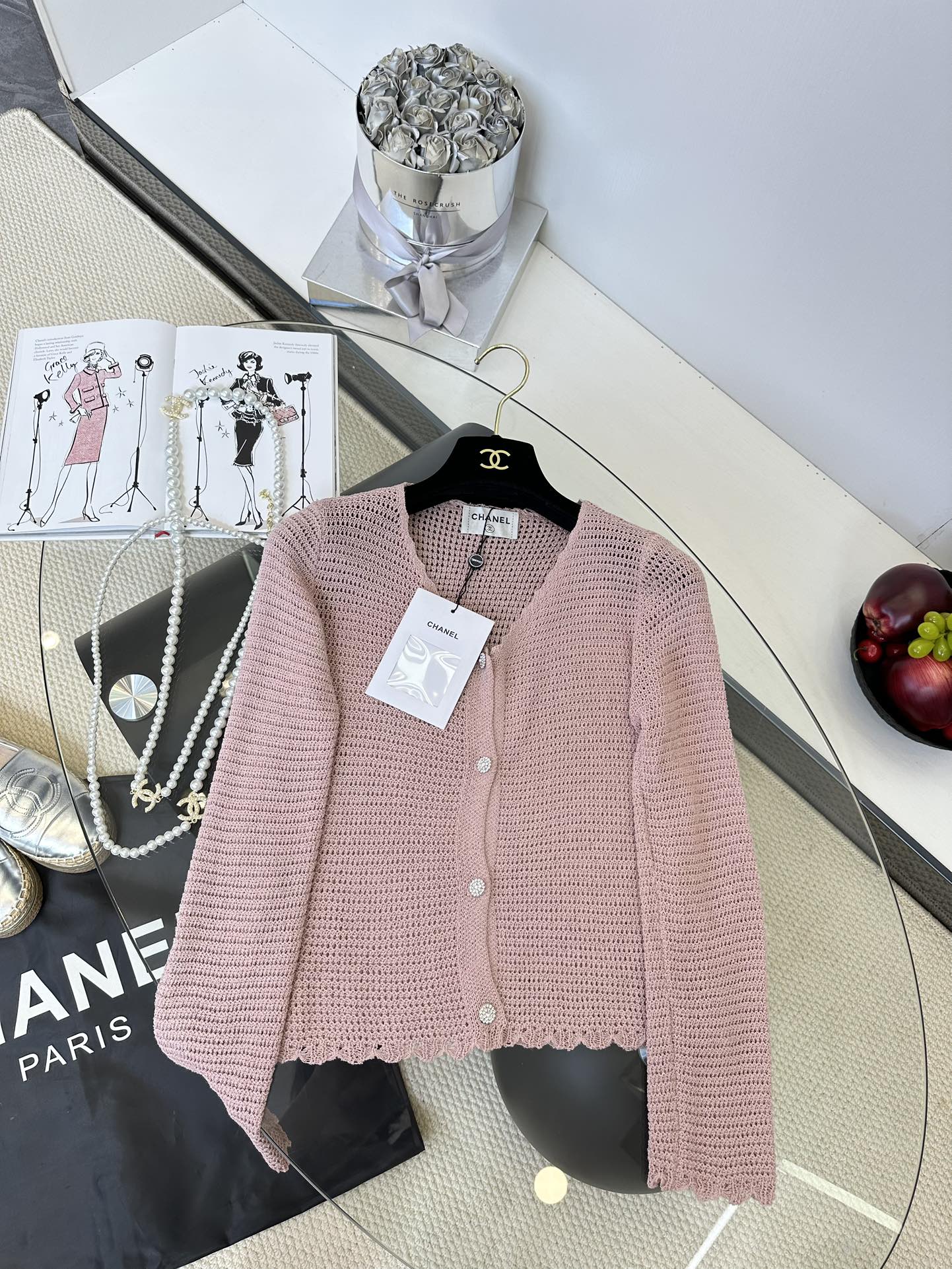Chanel Knit Cardigan: Lightweight, Breathable, and Stylish - Perfect for Summer 7 i1747325862 4261 5