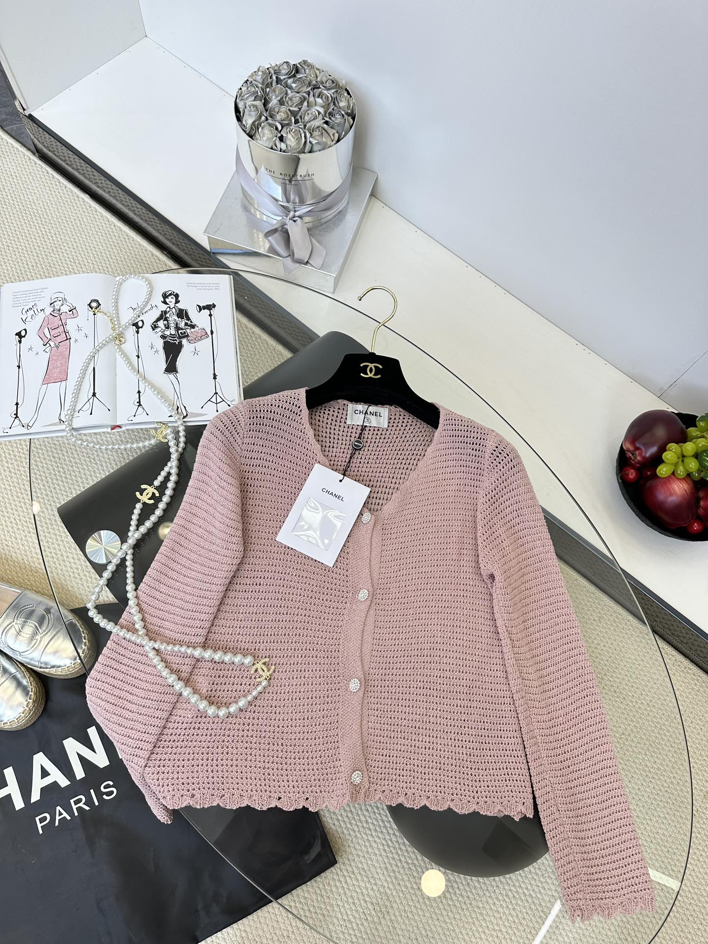 Chanel Knit Cardigan: Lightweight, Breathable, and Stylish - Perfect for Summer 6 i1747325862 4688 4