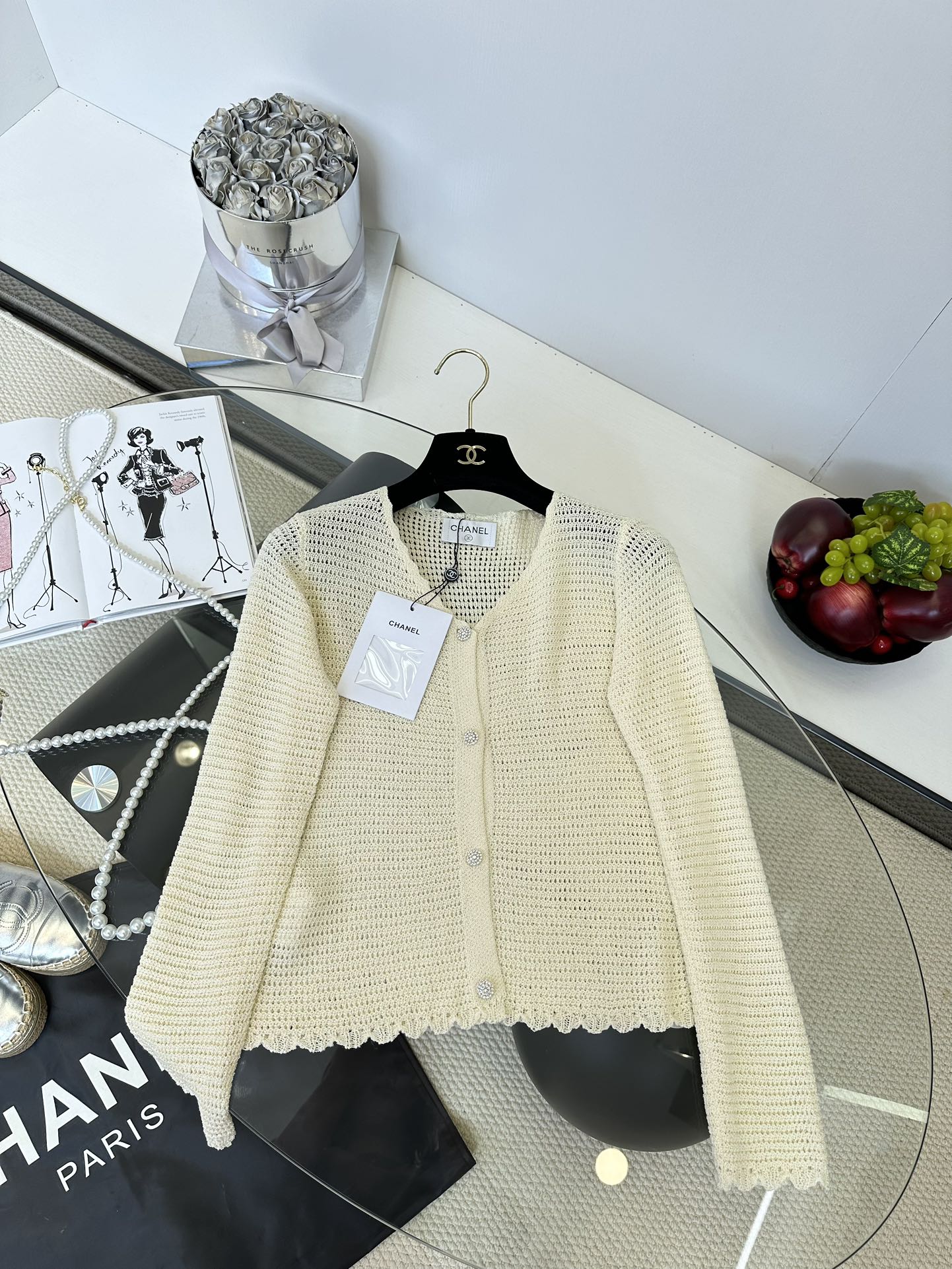 Chanel Knit Cardigan: Lightweight, Breathable, and Stylish - Perfect for Summer 3 i1747325862 9003 1