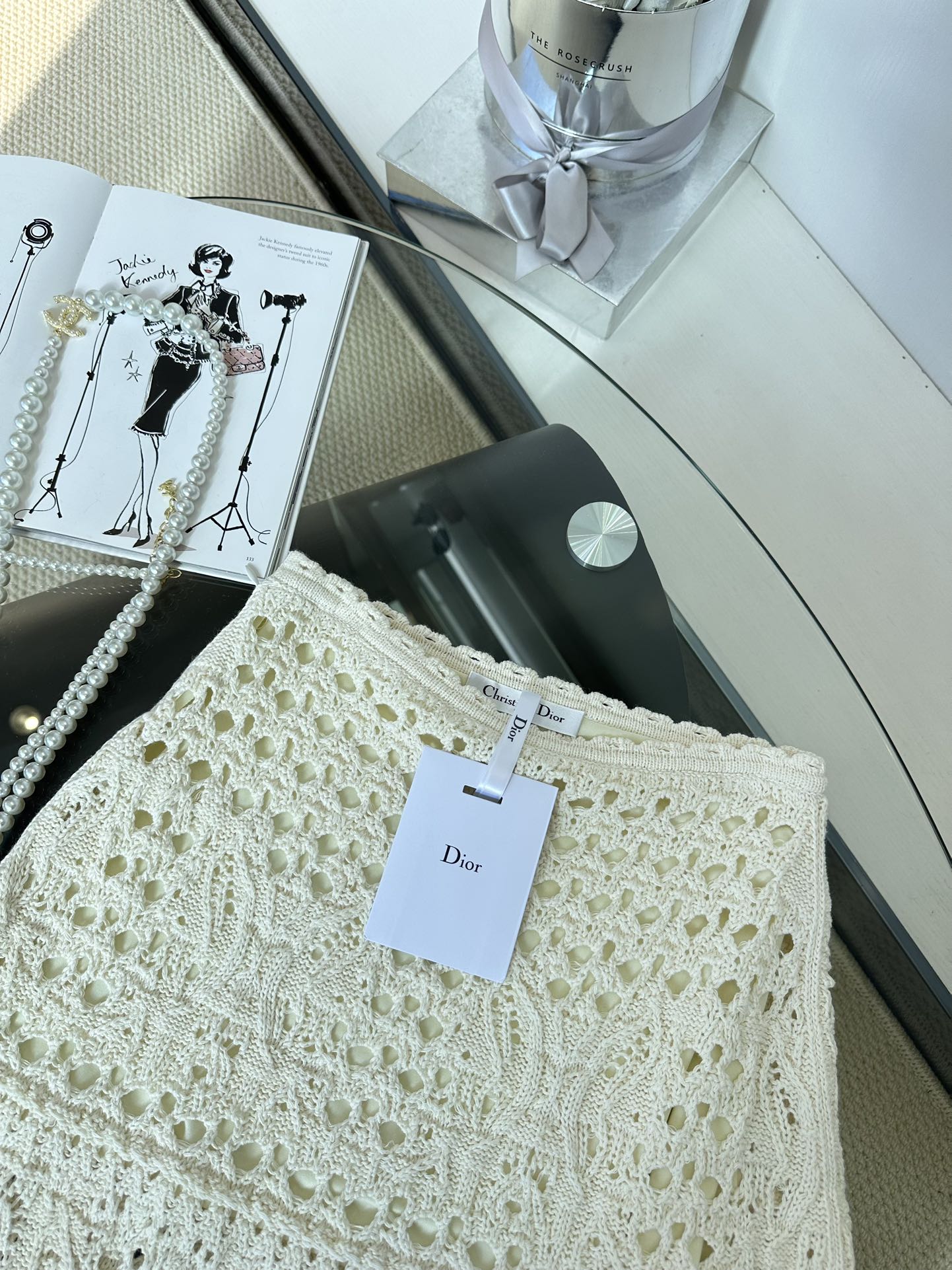 Crochet Knit Set with Floral Embroidery - Elegant Two-Piece Outfit 10 i1747326106 3165 8