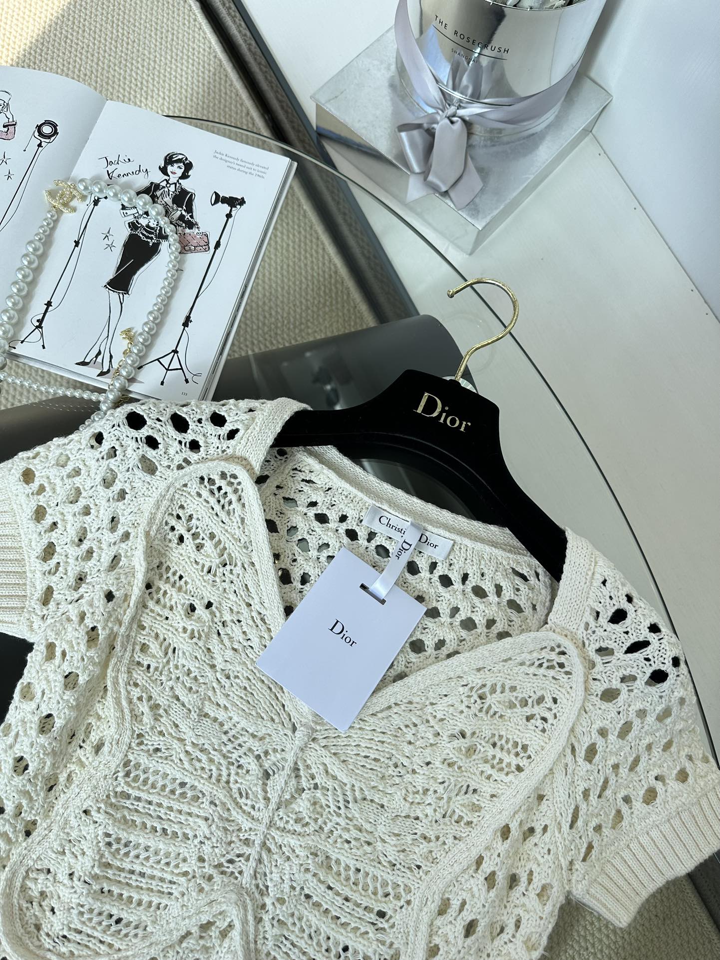 Crochet Knit Set with Floral Embroidery - Elegant Two-Piece Outfit 7 i1747326106 5165 5