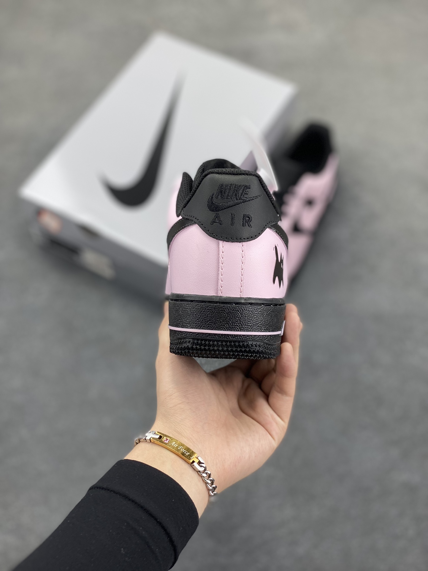 图片[4]-Nike Air Force 1 Low’07 甜心猫咪 空军一号低帮休闲板鞋 定制皮料 原厂3D打印 定制鞋盒 原楦原纸板 纯正空军版型 内置全掌气垫 货号：ZH0316-080 尺码：36 36.5 37.5 38 38.5 39 40 40.5 41 42 42.5 43 44 44.5 45-选品中心