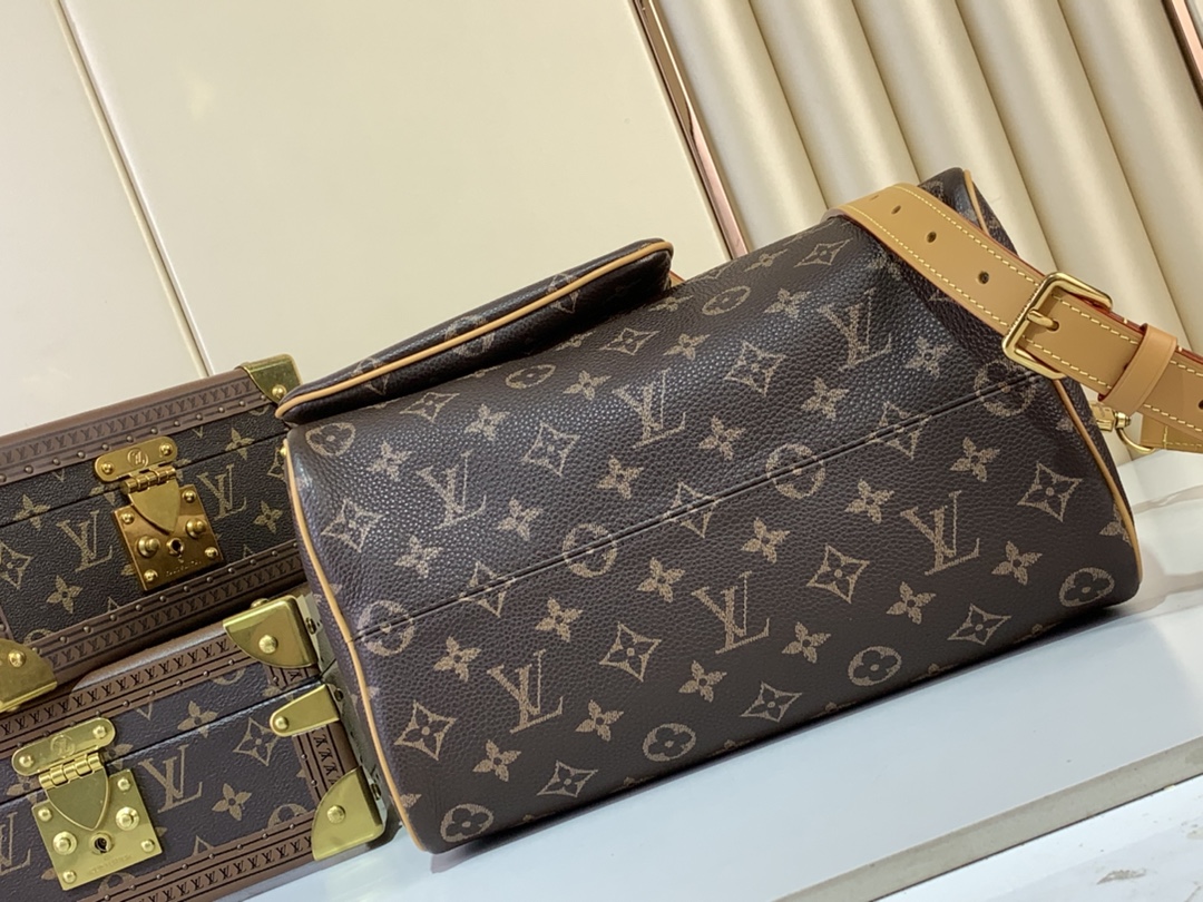 【SPEEDY BANDOULIÈRE30 手袋 】M14064咖啡色(全皮)本款 Speedy Ban