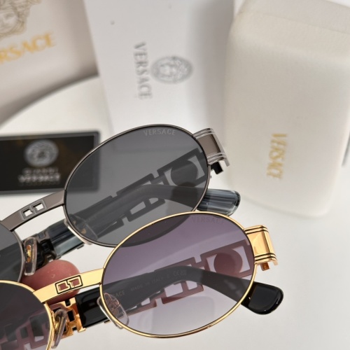Versace VS2886 Sunglasses, Oval Frame, Iconic Design, UV Protection, Unisex Style 1 Versace VS2886 Sunglasses, Oval Frame, Iconic Design, UV Protection, Unisex Style