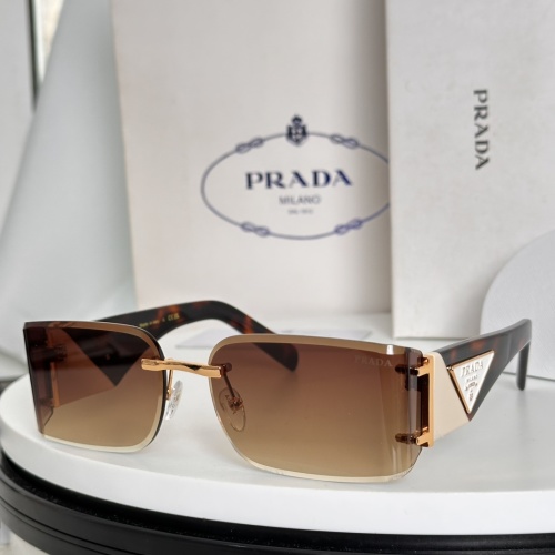 PRADA PR192VS Brown Gradient Lens Sunglasses - 62mm Lens Size
