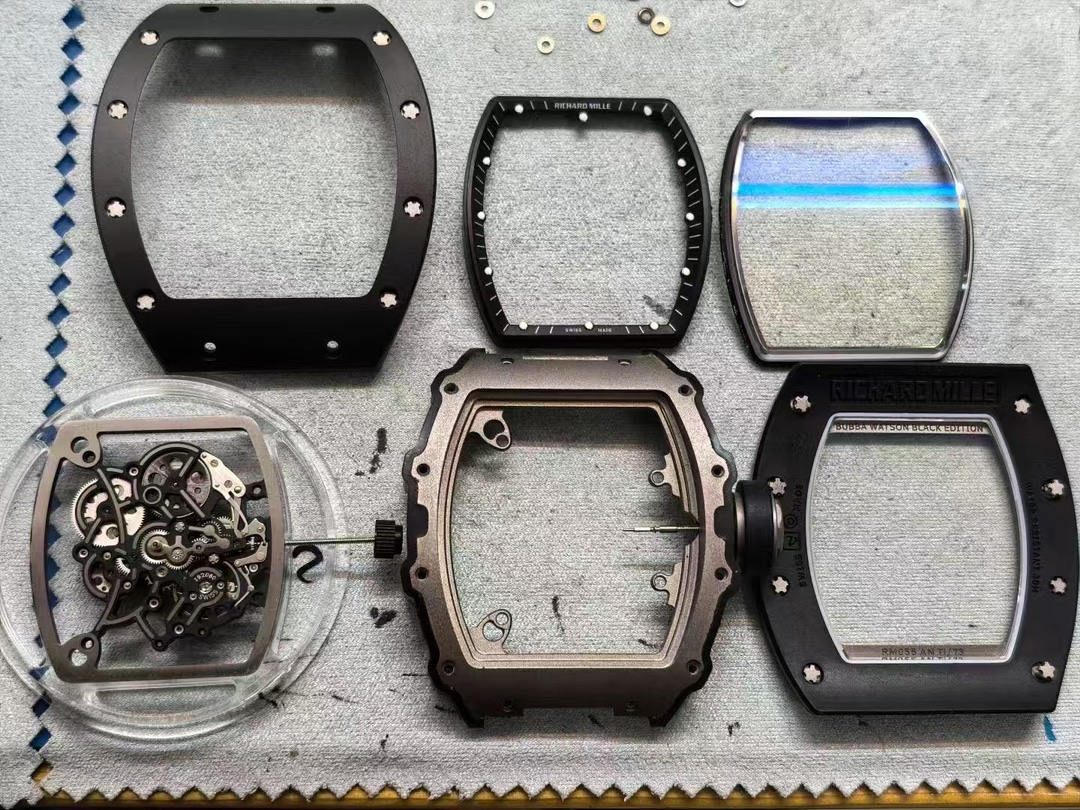 NO:393074,RM black ceramic titanium-clad vaucher movement custom version high price,19860909RM黑陶瓷 钛包胶壳 vaucher机芯 定制版 价高,,Watch